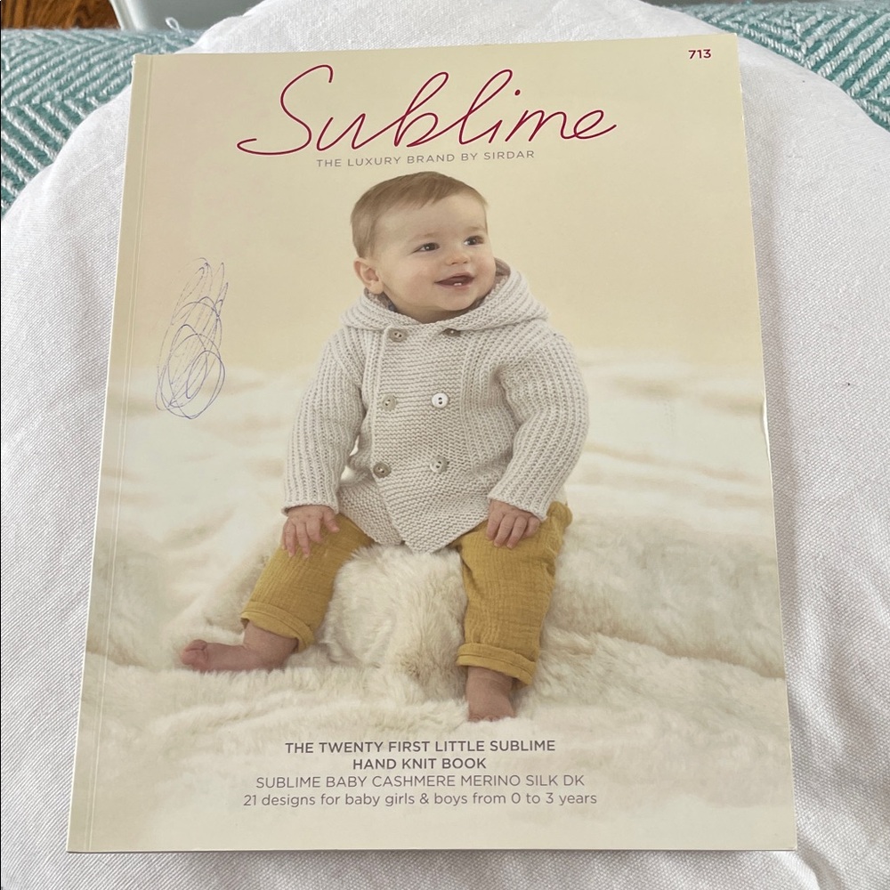 Sublime Baby Knitting Pattern Book